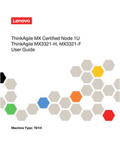 Lenovo ThinkAgile MX Certified Node 1U User Manual