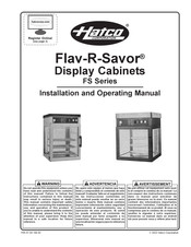 Hatco Flav-R-Savor FS Series Installation And Operating Manual