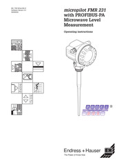 Endress+Hauser micropilot M FMR 231 Operating Instructions Manual