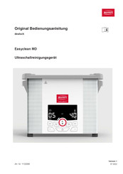 Renfert Easyclean MD Translation Of The Original Manual