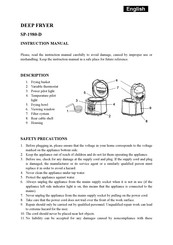 SAPIRHOME SP-1980-D Instruction Manual