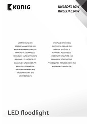 König KNLEDFL10W User Manual