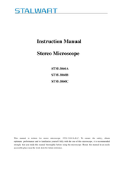 Stalwart STM-3060A Instruction Manual