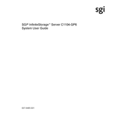 Silicon Graphics InfiniteStorage C1104-GP6 System User's Manual