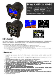 MGL Avionics Blaze MAG-2 Operating Manual