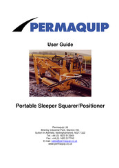 Permaquip Sleeper Squarer Quick Manual