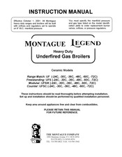 MONTAGUE Legend UFS-48C Instruction Manual