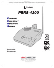 Nortek Linear PERS-4200 Installation Instructions Manual