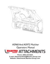 Manitou Systems AS972 Operator's Manual