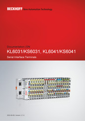 Beckhoff KL6031 Series Documentation