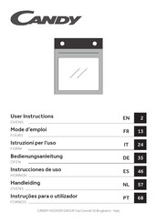 Candy FIDC B100 User Instructions