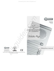 golmar Stadio Plus T150i Instruction Manual