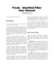 Vult Freak User Manual