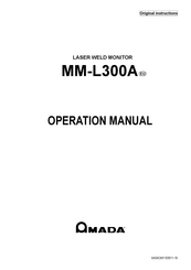 Amada MM-L300A Original Instructions Manual