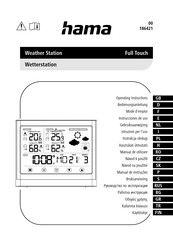 Hama 186421 Operating Instructions Manual