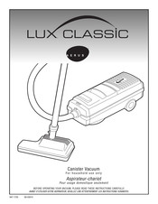 Aerus LUX CLASSIC Quick Start Manual
