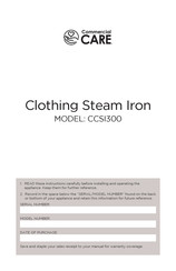 CARE CCSI300 Manual