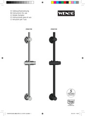 WENKO 25463100 Instructions For Use Manual