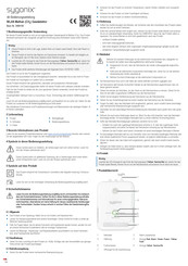 Sygonix 2498158 Operating Instructions Manual