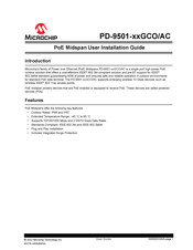Microchip Technology PD-9501-25GCO/AC User's Installation Manual