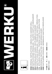 WERKU WK401020 Original Instructions Manual