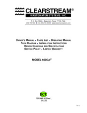 ClearStream 600DAT Manual