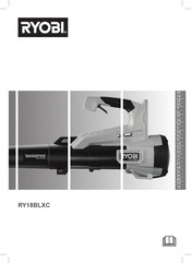 Ryobi RY18BLXC-140 Manual
