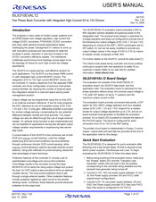 Renesas ISL6310EVAL1Z User Manual