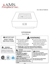 AMS AMS-CZYG008-NG Manual