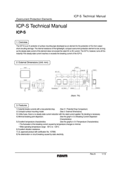 Rohm ICP-S0.5 Technical Manual