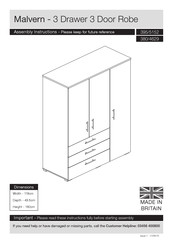 Argos Malvern 395/5152 Assembly Instructions Manual
