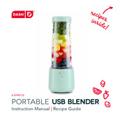 Dash DPPB120 Instruction Manual & Recipe Manual