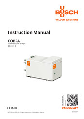 BUSCH COBRA BC 0101 G Instruction Manual