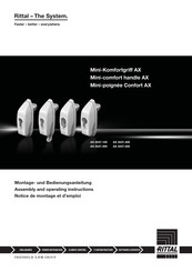 FRIEDHELM LOH RITTAL AX 2537.400 Assembly And Operating Instructions Manual