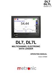 Metronic DL7L Series Operating Manual
