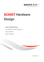 Quectel SC650T Hardware Design