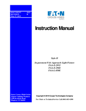 Eaton FAA-E-2968 Instruction Manual