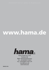 Hama 00042542 Manual