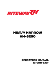RITEWAY MH-7282 Operator's Manual