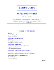 Sonics VCX 130 ATDP User Manual