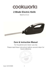 Cookworks EK-121 Care & Instruction Manual