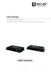 Ecler VEO-XPT44A User Manual
