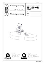 Sove 25-200-051 Assembly Instructions Manual