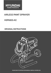 Hyundai HSPA800-AC Original Instructions Manual