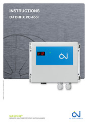 OJ Electronics DRHX PC-Tool Instructions Manual