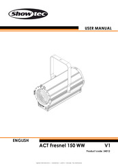 SHOWTEC 34012 User Manual