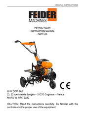 Feider Machines FMTC100 Instruction Manual