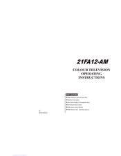 Haier 21FA102-AM Operating Instructions Manual