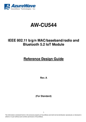 AzureWave AW-CU544 Reference Design Manual
