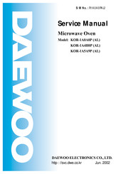 Daewoo KOR-1A5A9P Service Manual